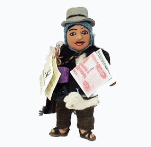 画像1: ボリビア　エケコ人形