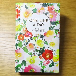 画像1: One Line a Day ５年日記　フローラル