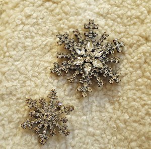 画像6: 雪の結晶ブローチ＃２