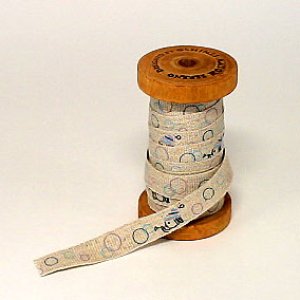 画像1: linen tape 12mm　puwawa (1)